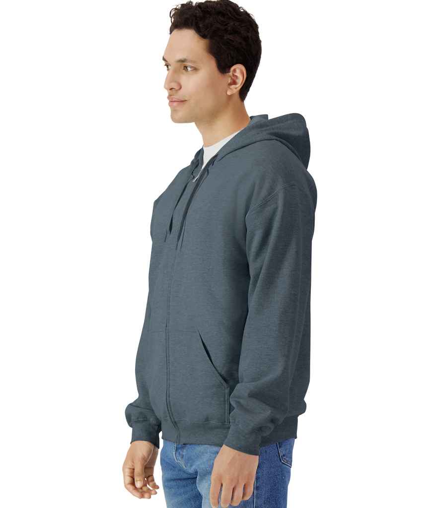 Gildan SoftStyle Midweight Full Zip Hooded Sweatshirt