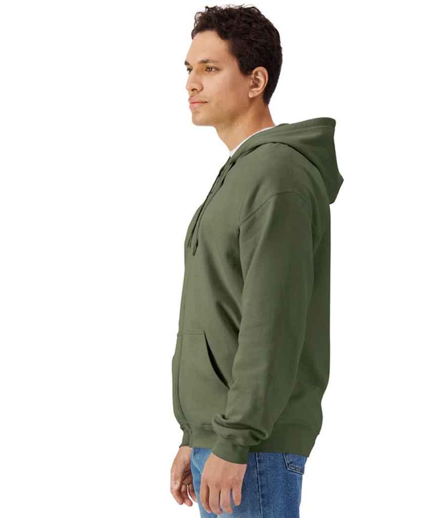Gildan SoftStyle Midweight Full Zip Hooded Sweatshirt