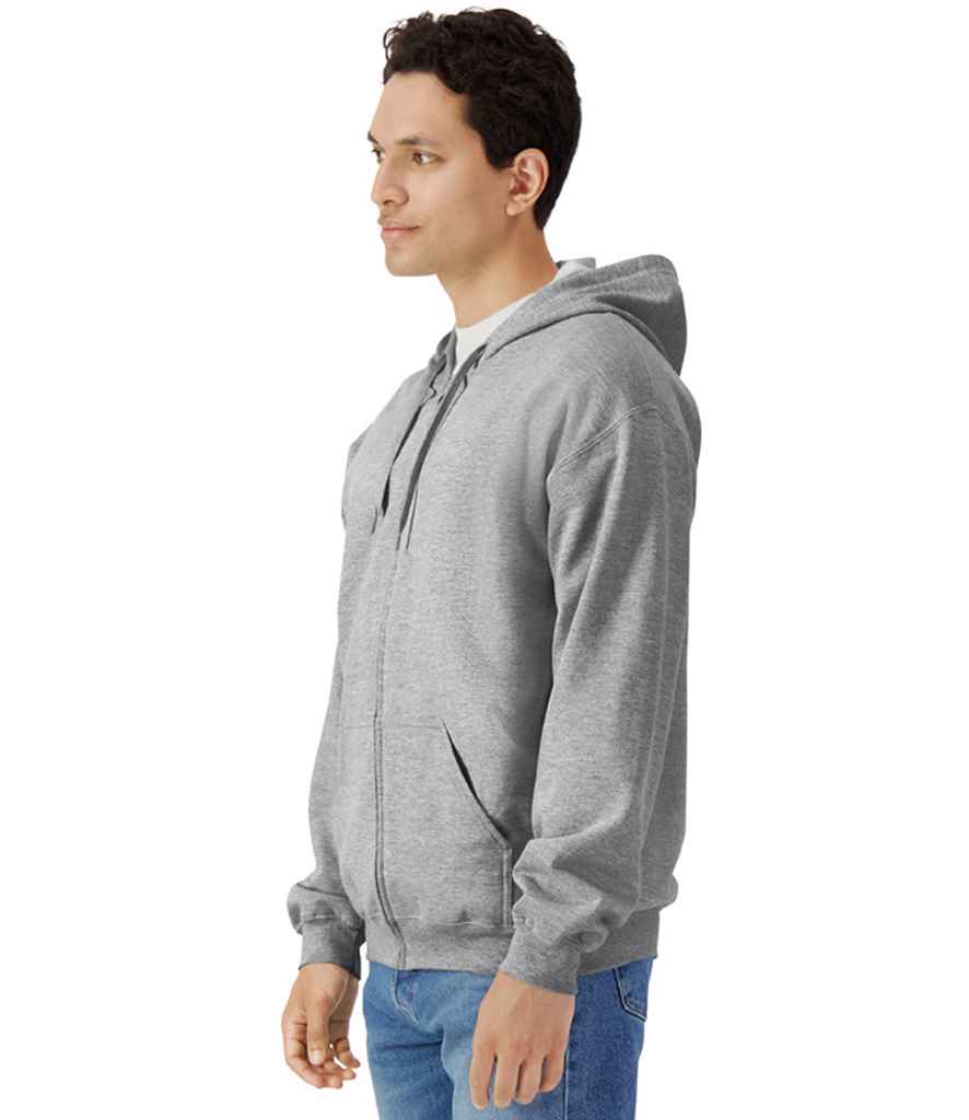 Gildan SoftStyle Midweight Full Zip Hooded Sweatshirt