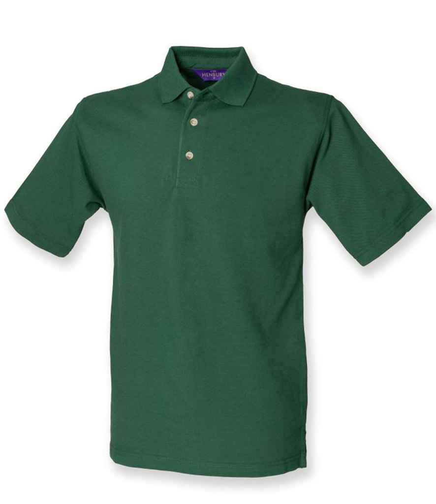 Henbury Classic Heavy Cotton Piqu Polo Shirt