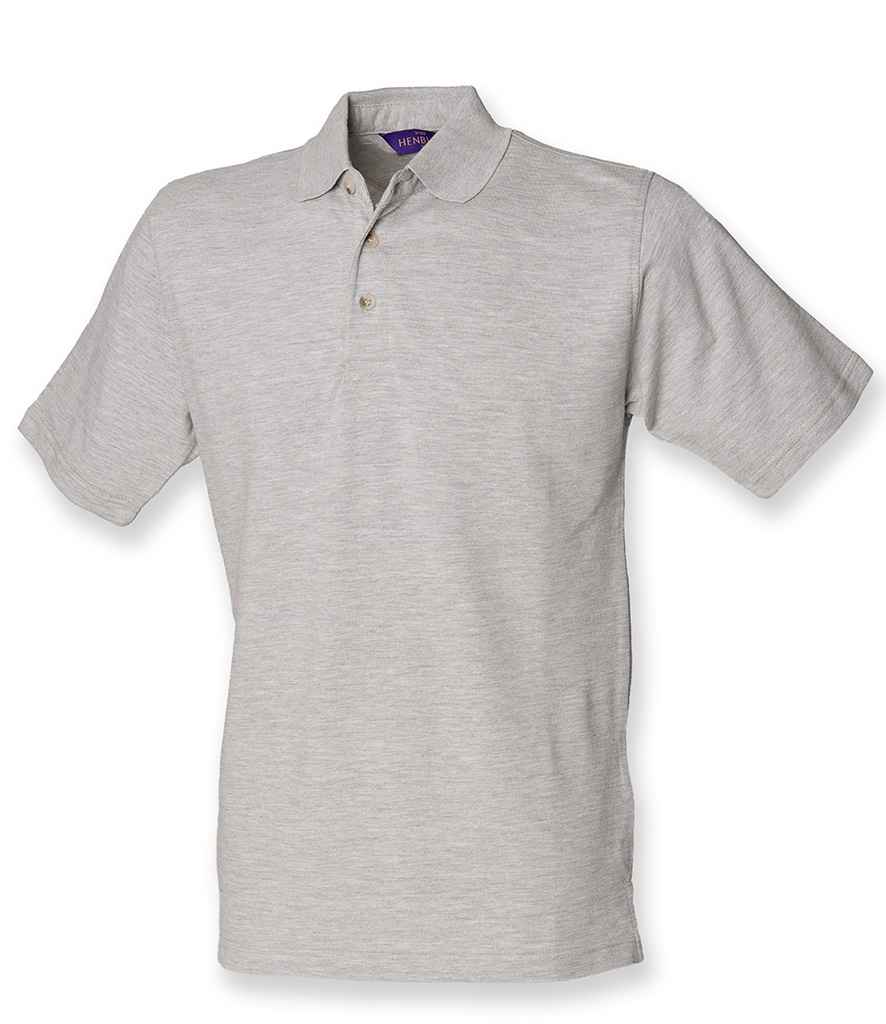 Henbury Classic Heavy Cotton Piqu Polo Shirt