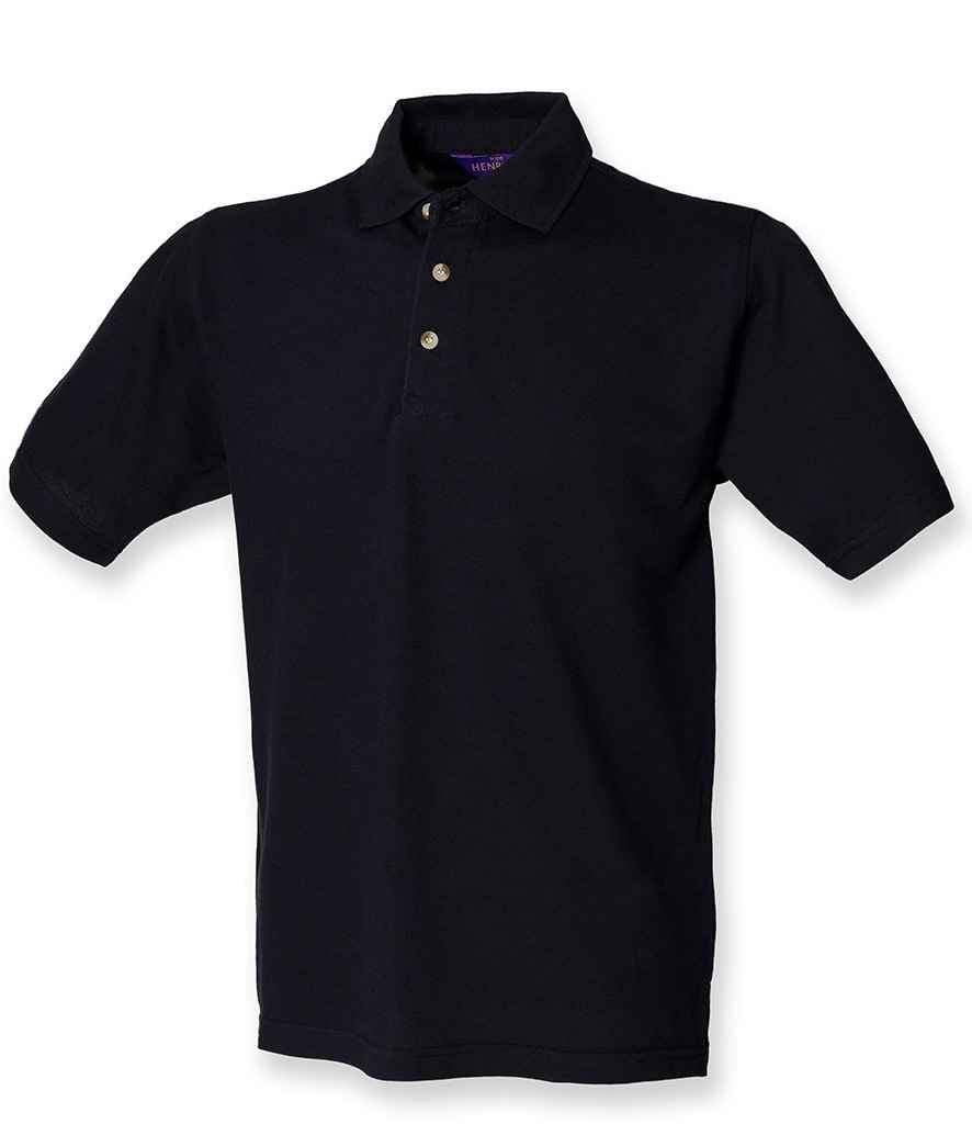 Henbury Classic Heavy Cotton Piqu Polo Shirt
