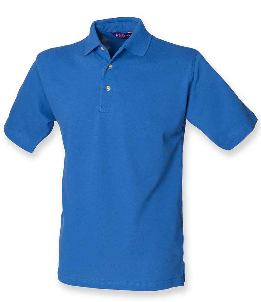 Henbury Classic Heavy Cotton Piqu Polo Shirt