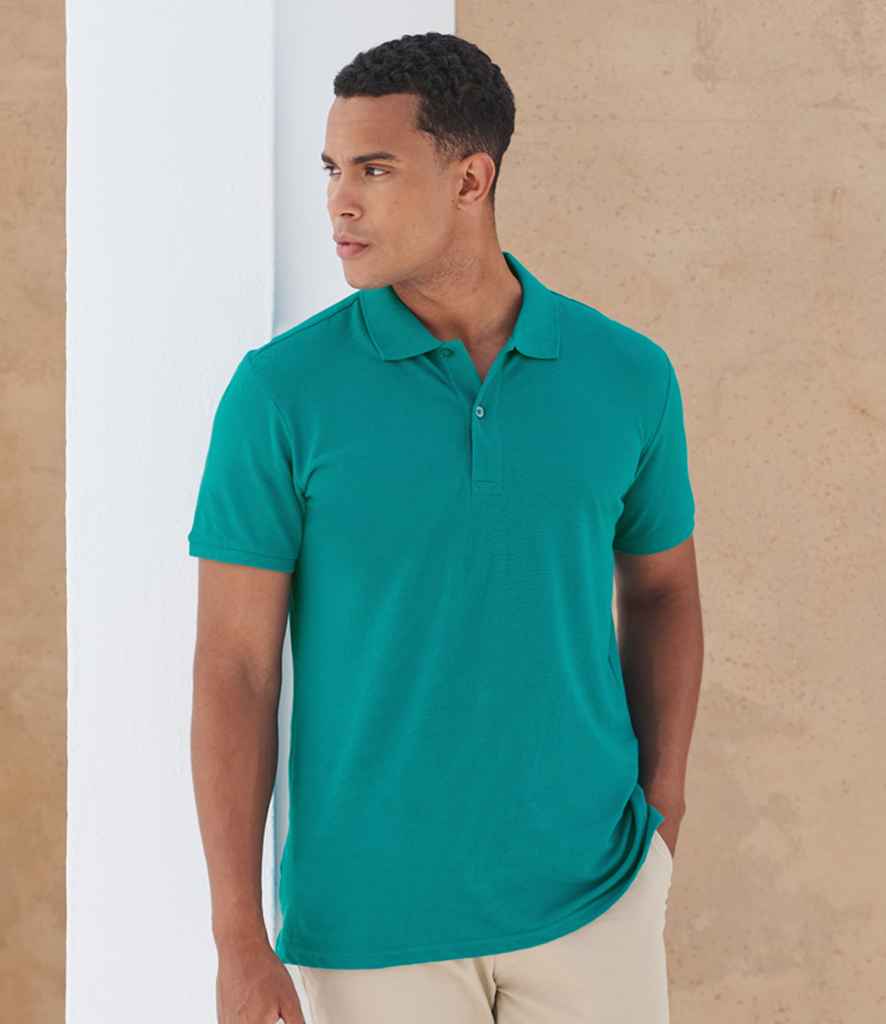 Henbury Modern Fit Cotton Piqu Polo Shirt