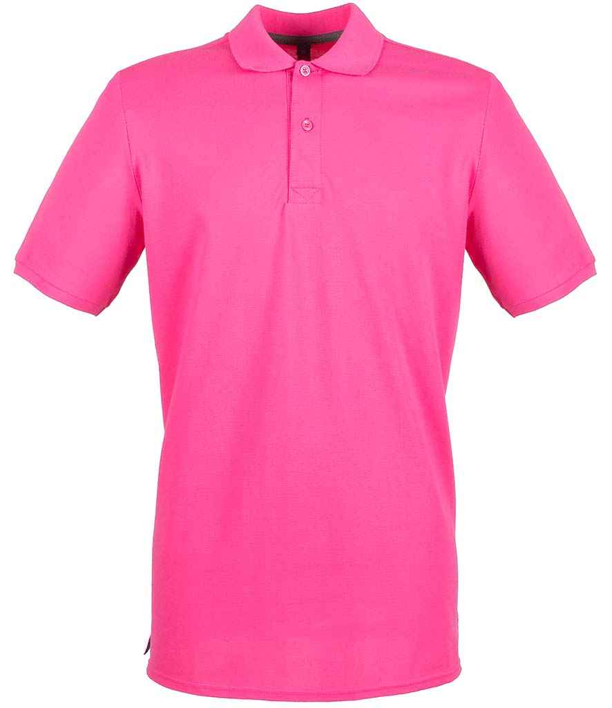 Henbury Modern Fit Cotton Piqu Polo Shirt