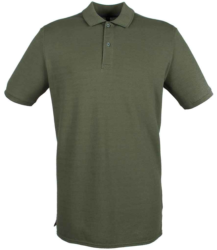 Henbury Modern Fit Cotton Piqu Polo Shirt