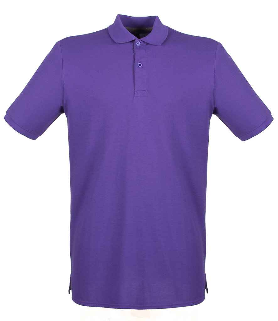 Henbury Modern Fit Cotton Piqu Polo Shirt