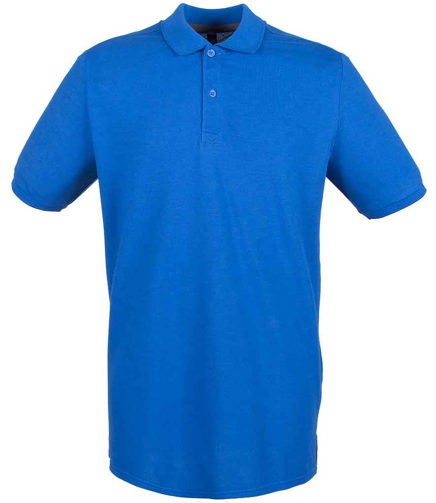 Henbury Modern Fit Cotton Piqu Polo Shirt