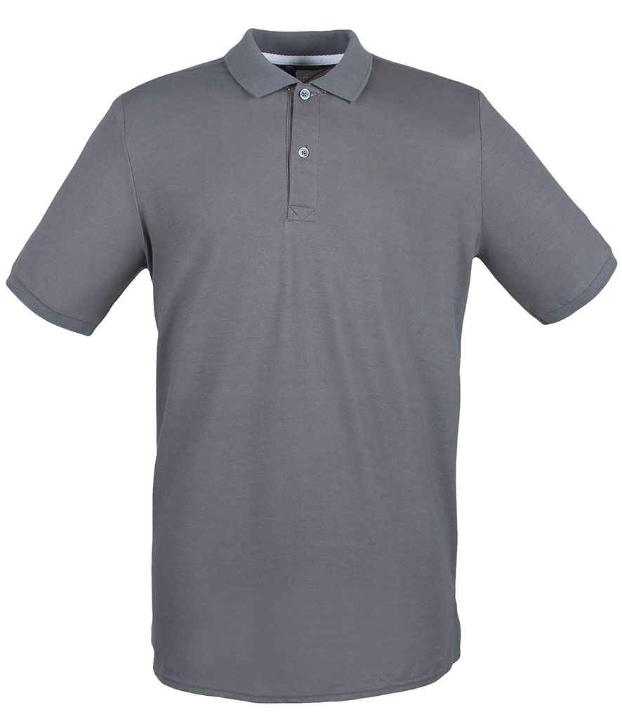 Henbury Modern Fit Cotton Piqu Polo Shirt