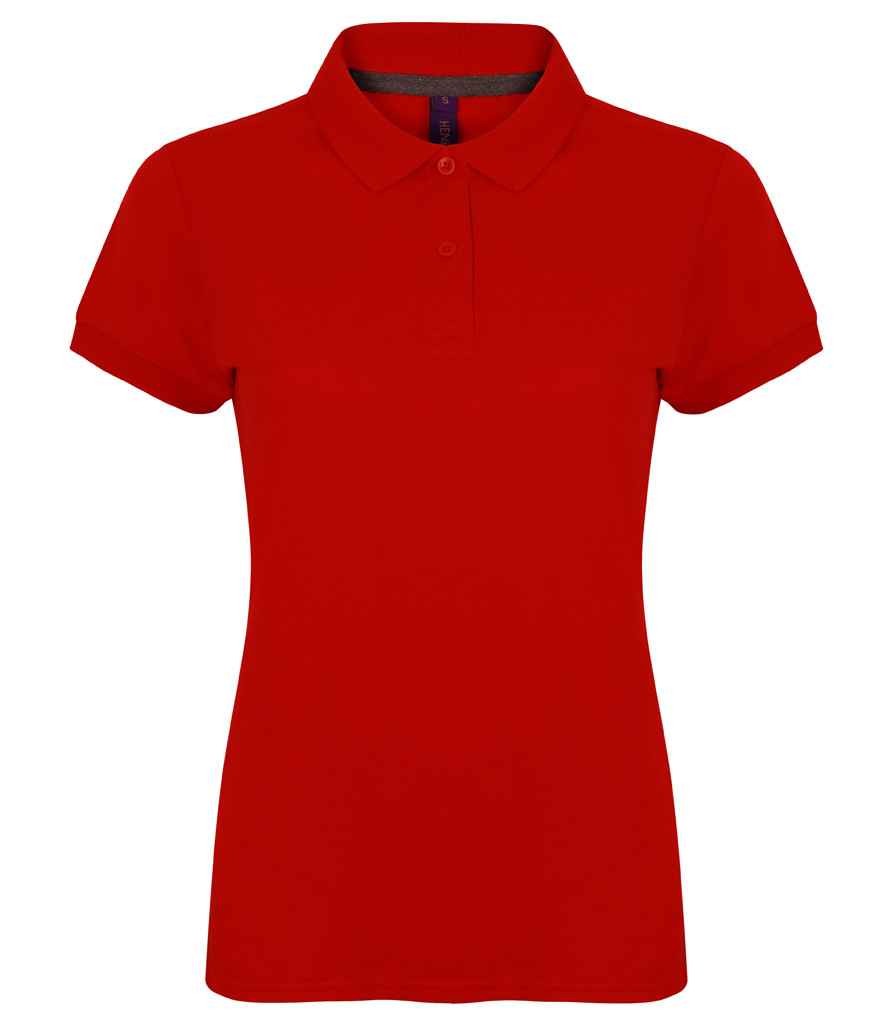 Henbury Ladies Modern Fit Cotton Piqu Polo Shirt