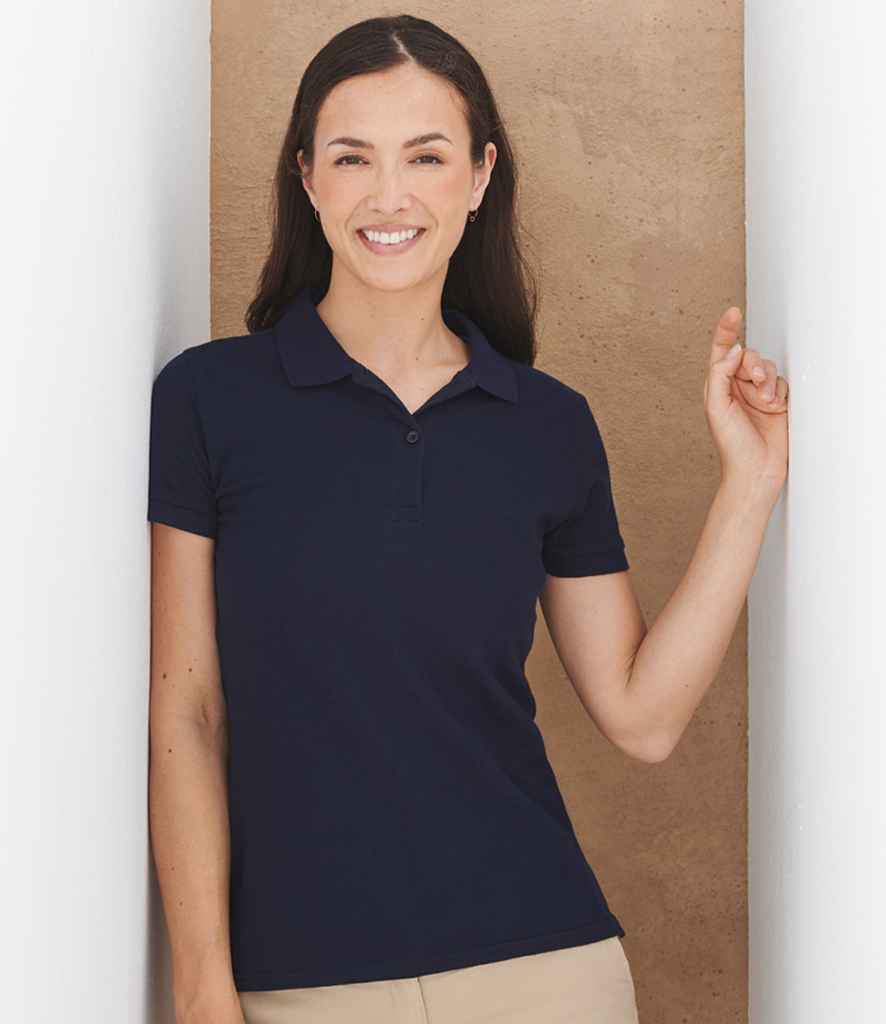 Henbury Ladies Modern Fit Cotton Piqu Polo Shirt