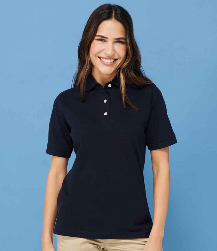 Henbury Ladies Classic Cotton Piqu Polo Shirt