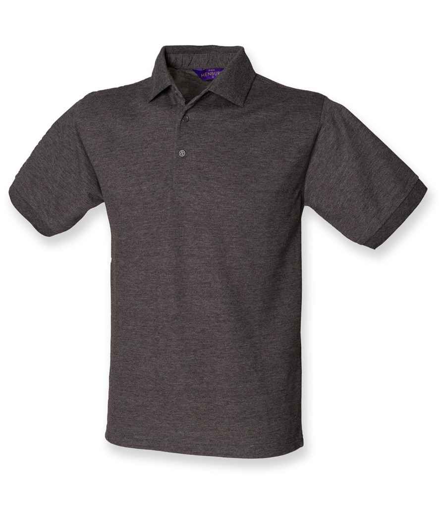 Henbury Heavy PolyCotton Piqu Polo Shirt