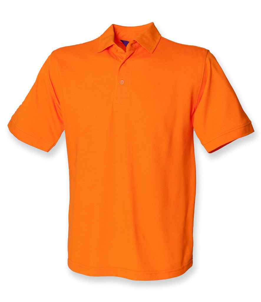 Henbury Heavy PolyCotton Piqu Polo Shirt