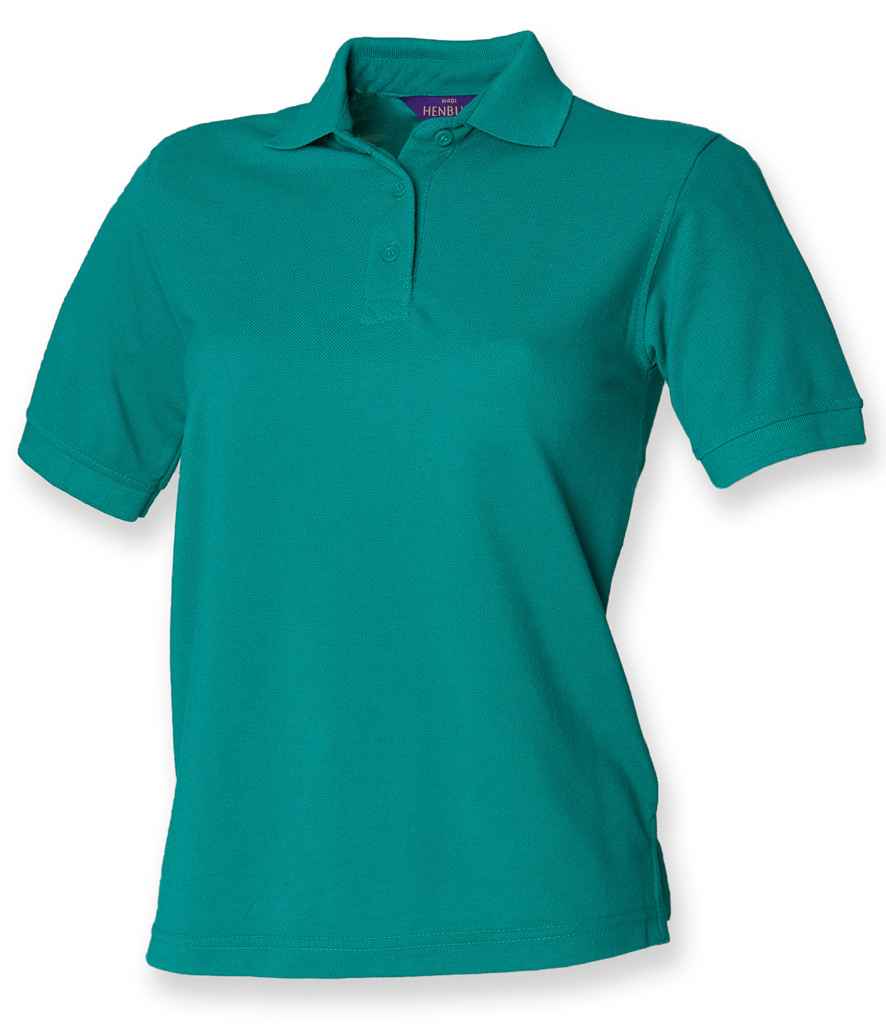Henbury Ladies PolyCotton Piqu Polo Shirt