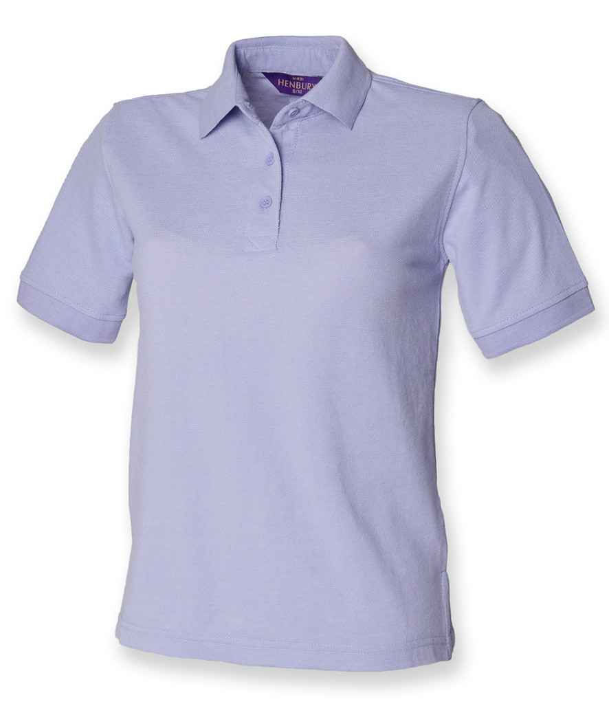 Henbury Ladies PolyCotton Piqu Polo Shirt
