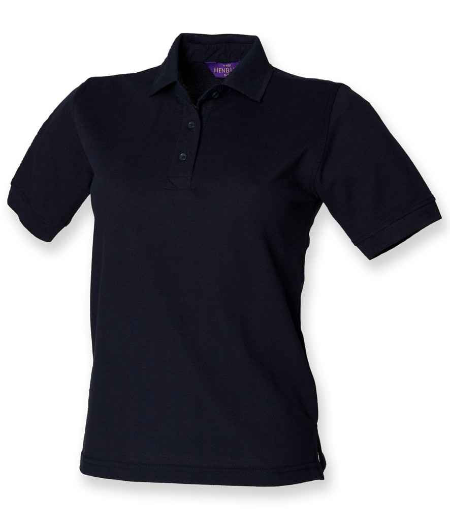 Henbury Ladies PolyCotton Piqu Polo Shirt