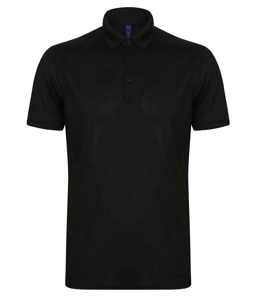 Henbury Slim Fit Stretch Microfine Piqu Polo Shirt