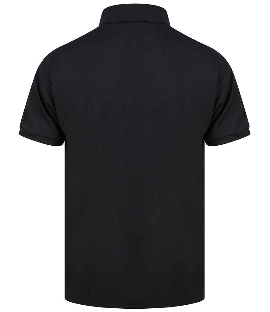 Henbury Recycled Polyester Piqu Polo Shirt