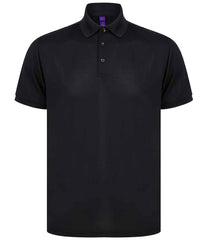 Henbury Recycled Polyester Piqu Polo Shirt