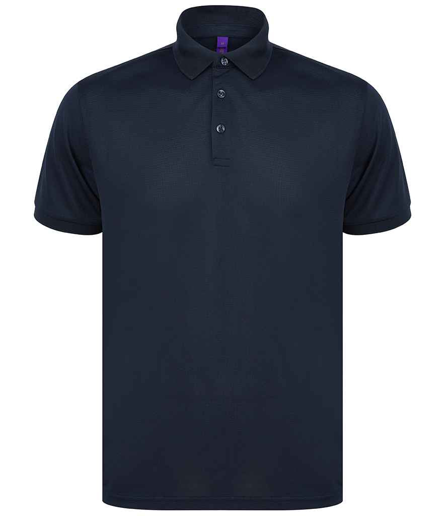 Henbury Recycled Polyester Piqu Polo Shirt