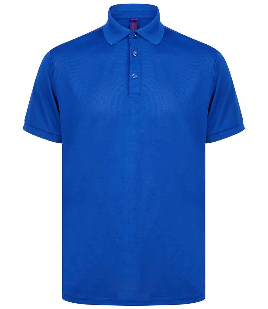 Henbury Recycled Polyester Piqu Polo Shirt