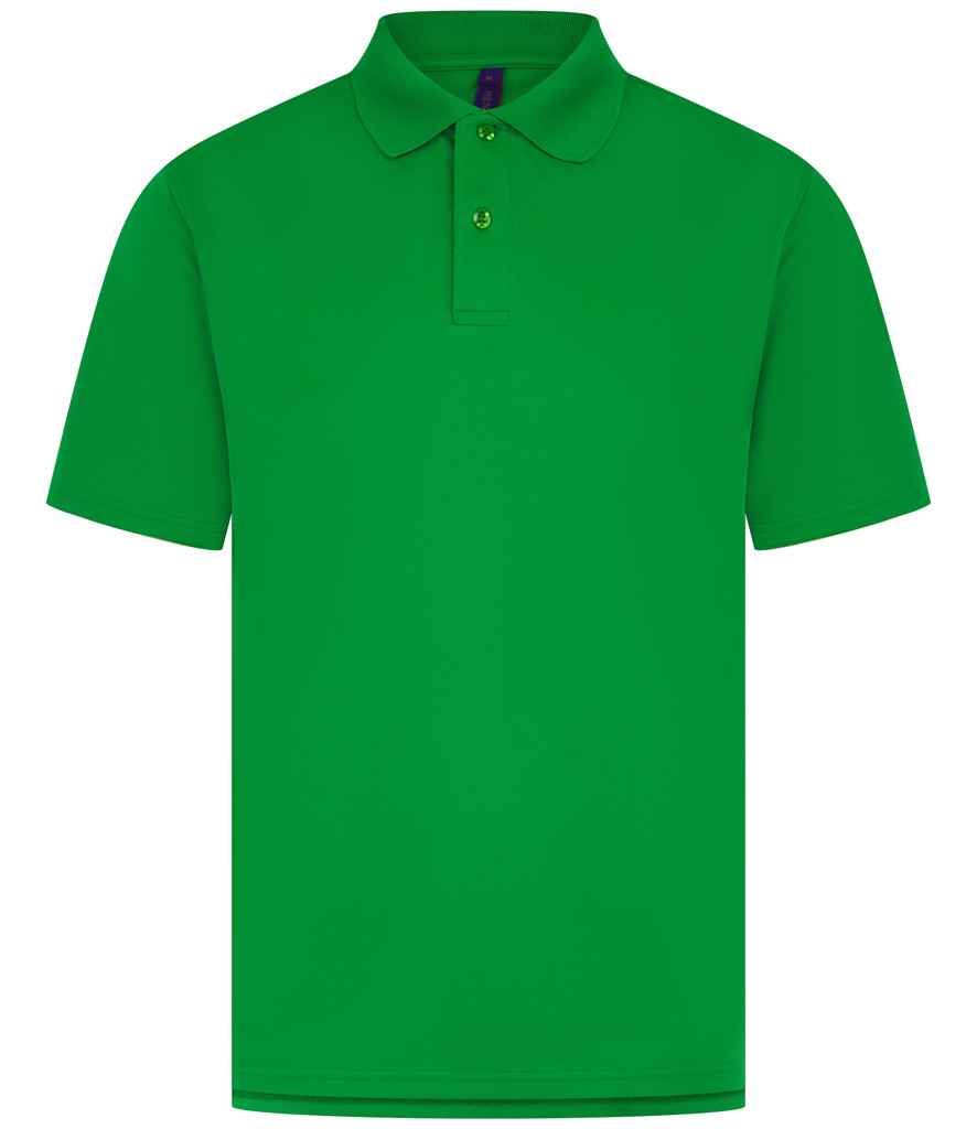 Henbury Coolplus Wicking Piqu Polo Shirt