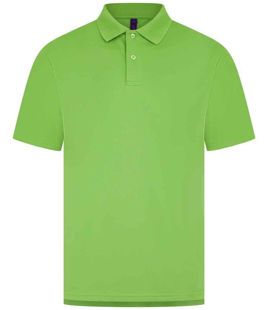 Henbury Coolplus Wicking Piqu Polo Shirt
