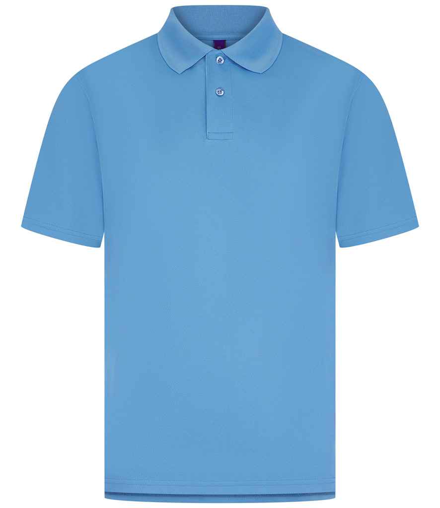Henbury Coolplus Wicking Piqu Polo Shirt