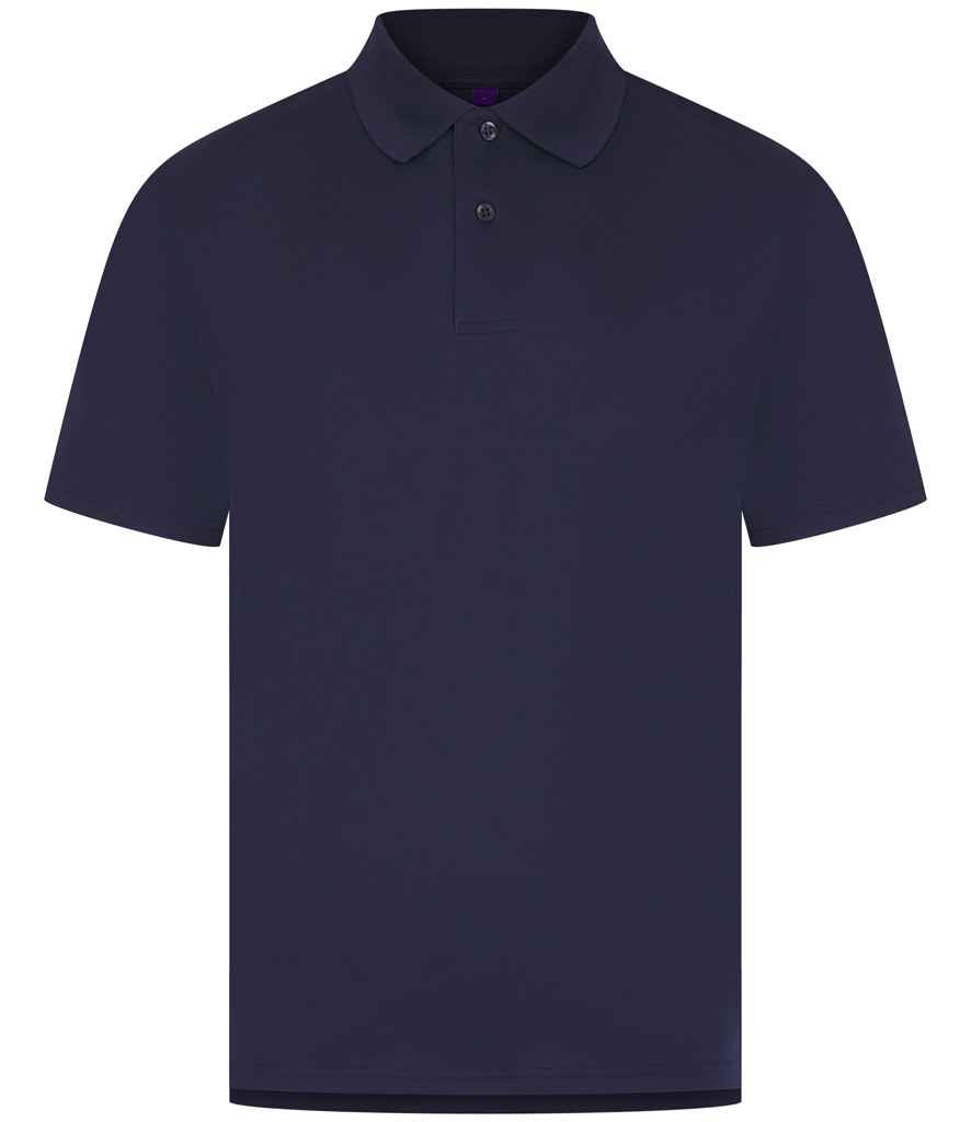 Henbury Coolplus Wicking Piqu Polo Shirt