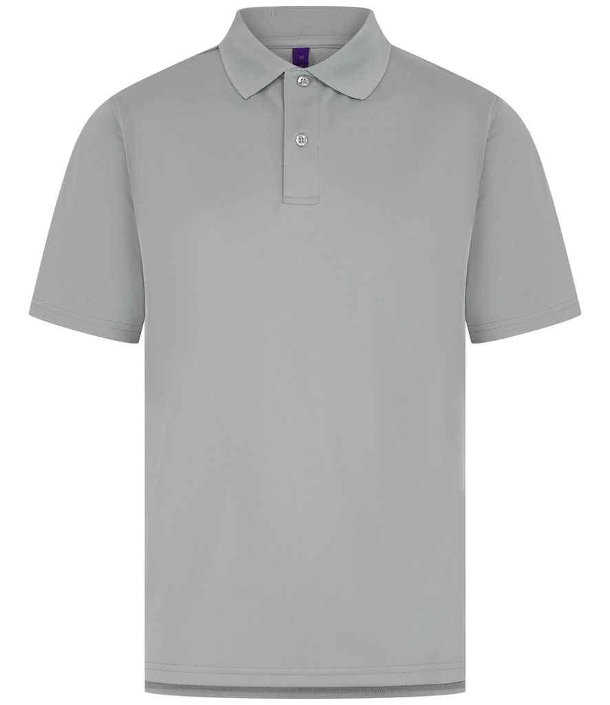 Henbury Coolplus Wicking Piqu Polo Shirt