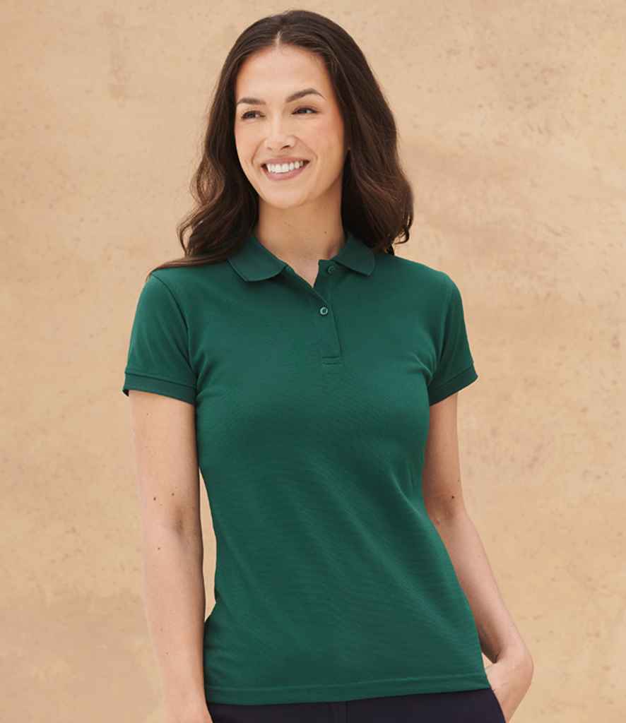 Henbury Ladies Coolplus Wicking Piqu Polo Shirt