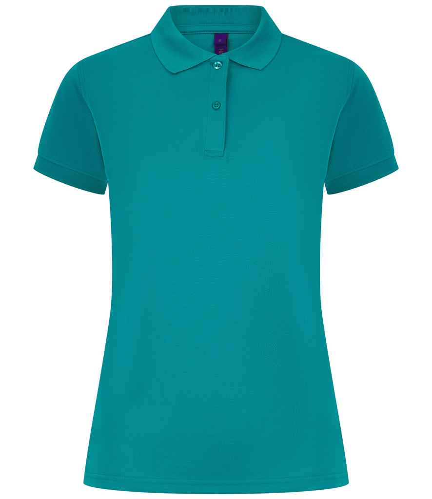 Henbury Ladies Coolplus Wicking Piqu Polo Shirt