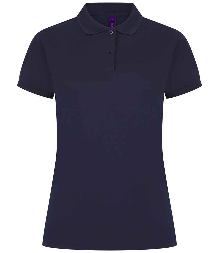Henbury Ladies Coolplus Wicking Piqu Polo Shirt