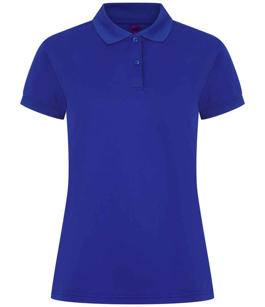 Henbury Ladies Coolplus Wicking Piqu Polo Shirt