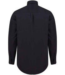 Henbury Modern Long Sleeve Classic Fit Oxford Shirt