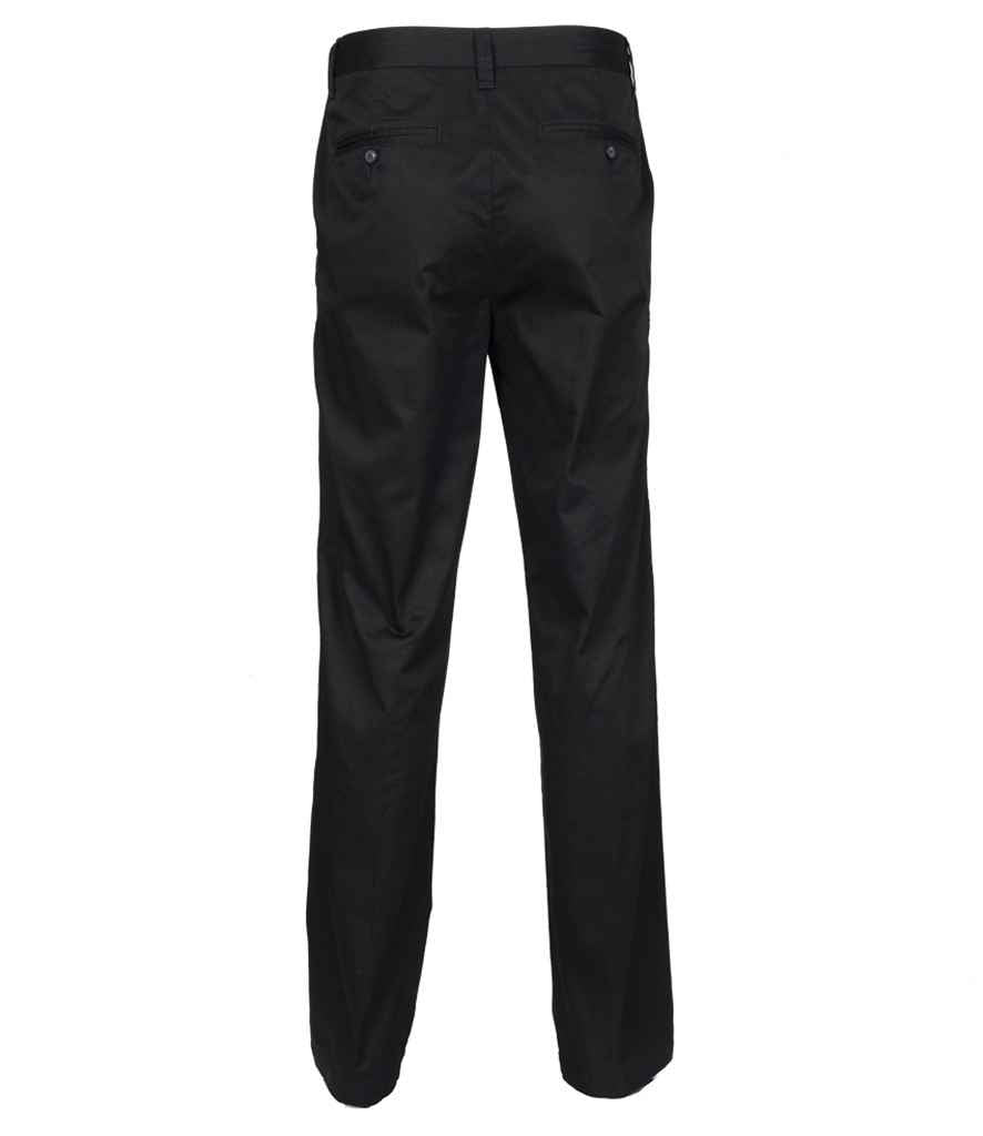 Henbury Ladies 6535 Flat Fronted Chino Trousers