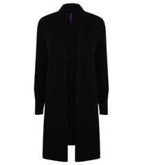Henbury Ladies Longline Open Cardigan