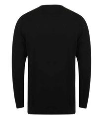 Henbury Lightweight Cotton Acrylic Crew Neck Sweater