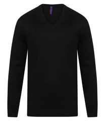 Henbury Acrylic V Neck Sweater