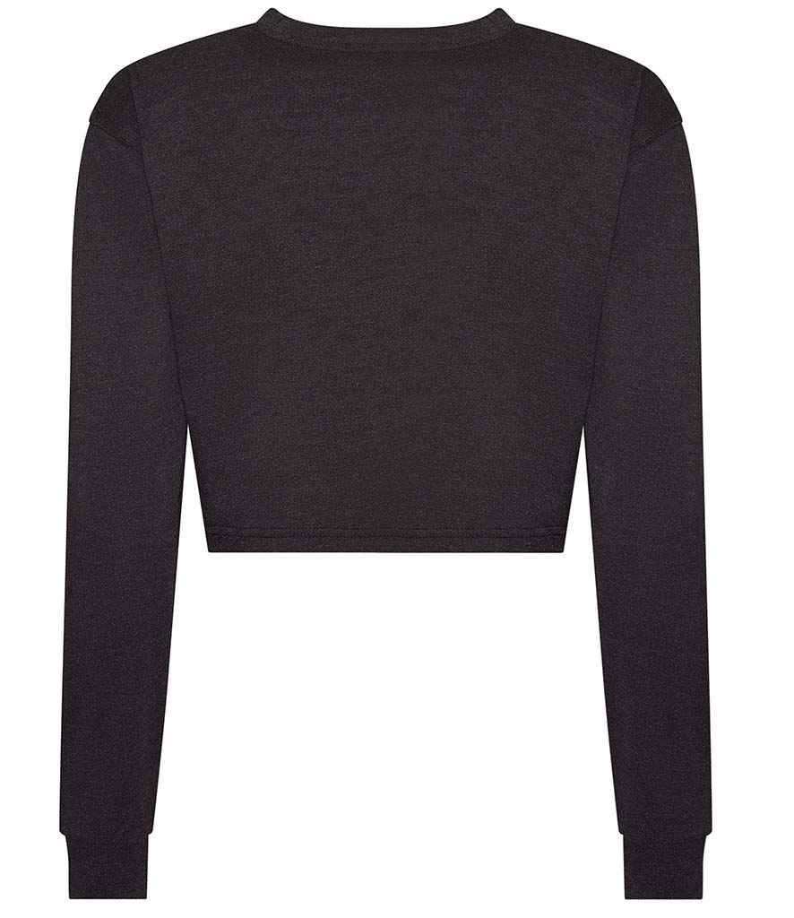 AWDis Ladies Long Sleeve Cropped TShirt