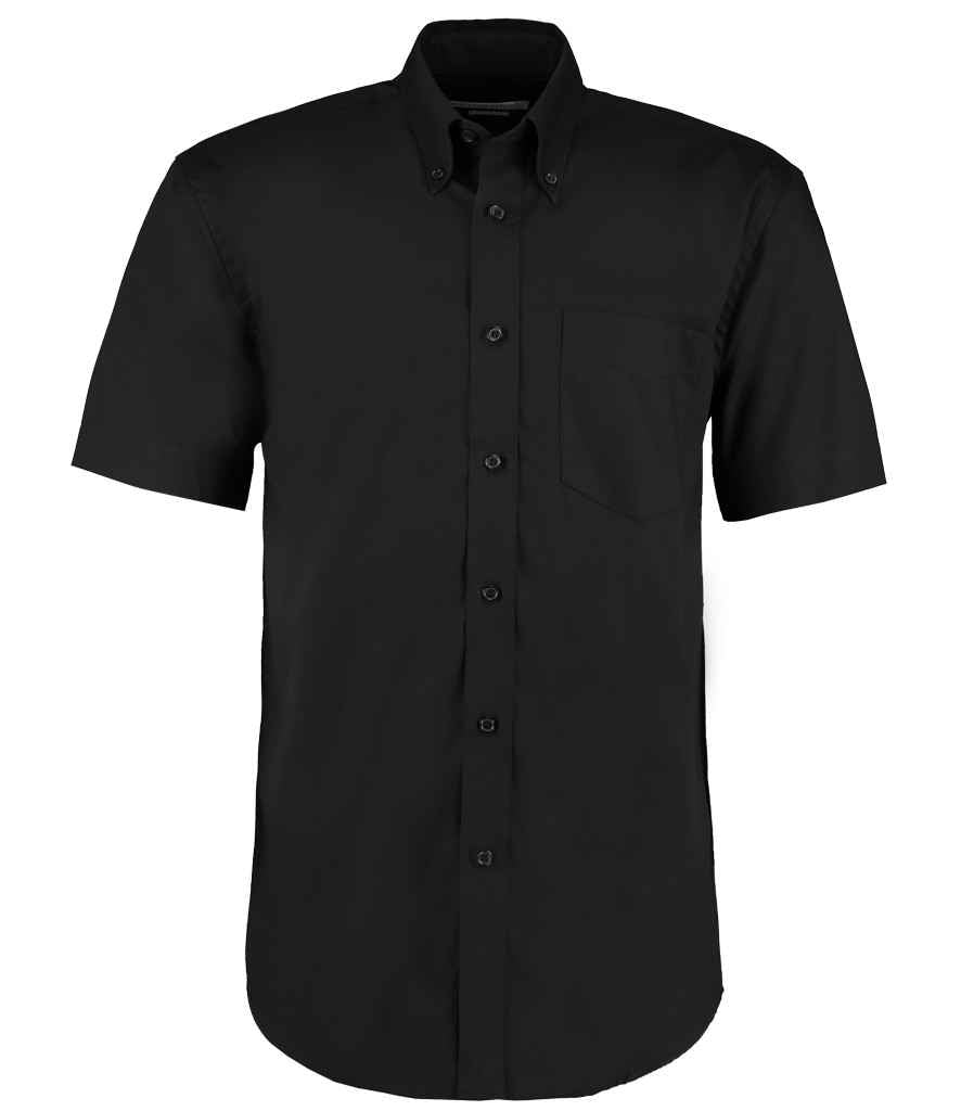 Kustom Kit Premium Short Sleeve Classic Fit Oxford Shirt
