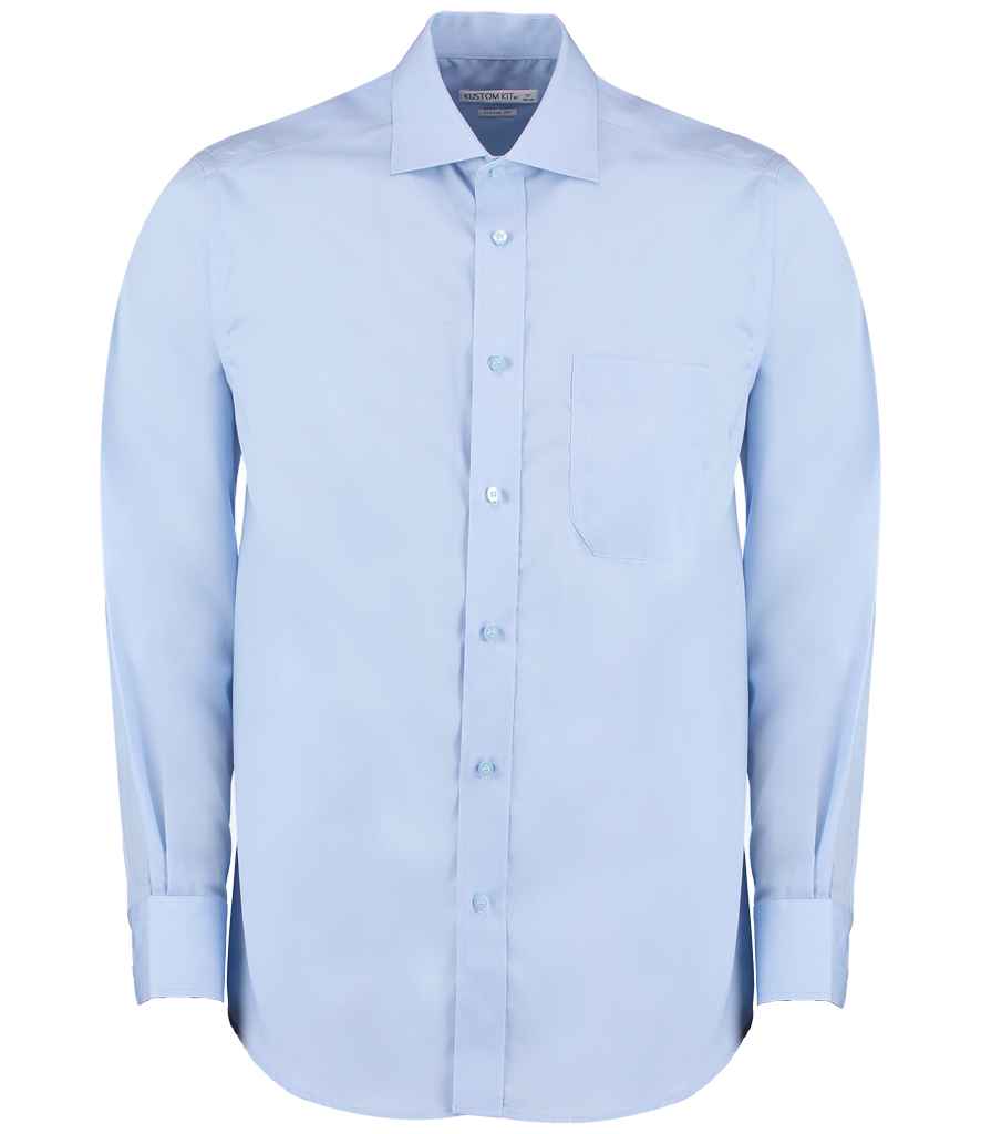 Kustom Kit Premium Long Sleeve Classic Fit NonIron Shirt