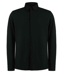 Kustom Kit Long Sleeve Superwash 60C Piqu Shirt