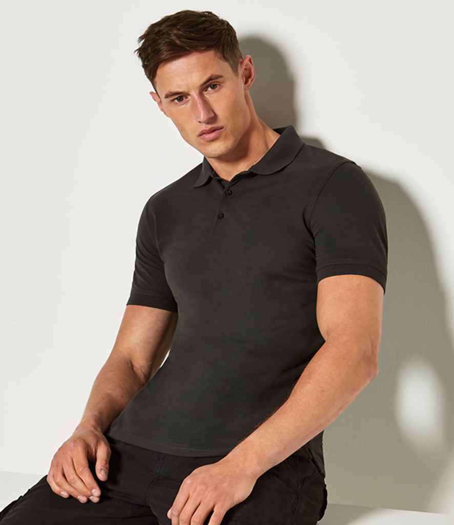 Kustom Kit Klassic Heavy Slim Fit Piqu Polo Shirt