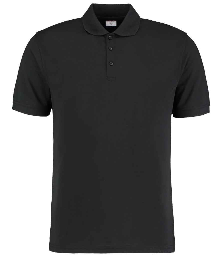 Kustom Kit Klassic Slim Fit PolyCotton Piqu Polo Shirt