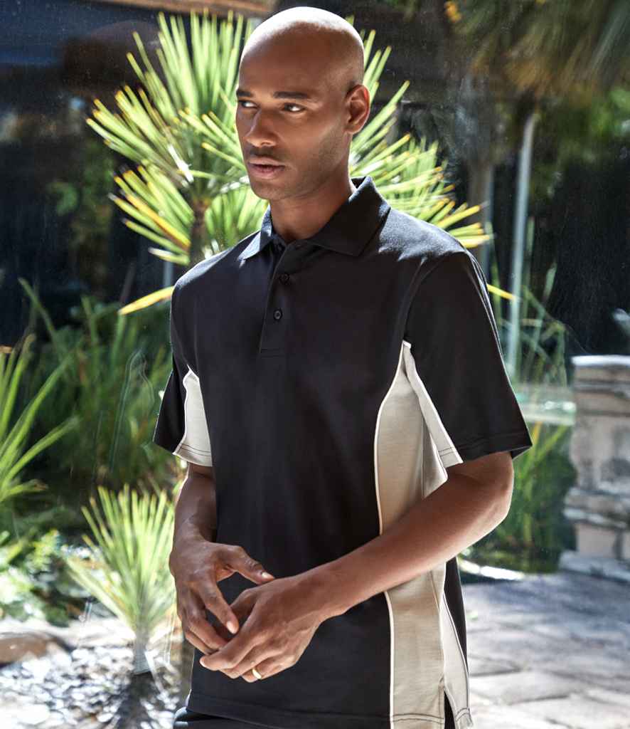 Kustom Kit Track PolyCotton Piqu Polo Shirt