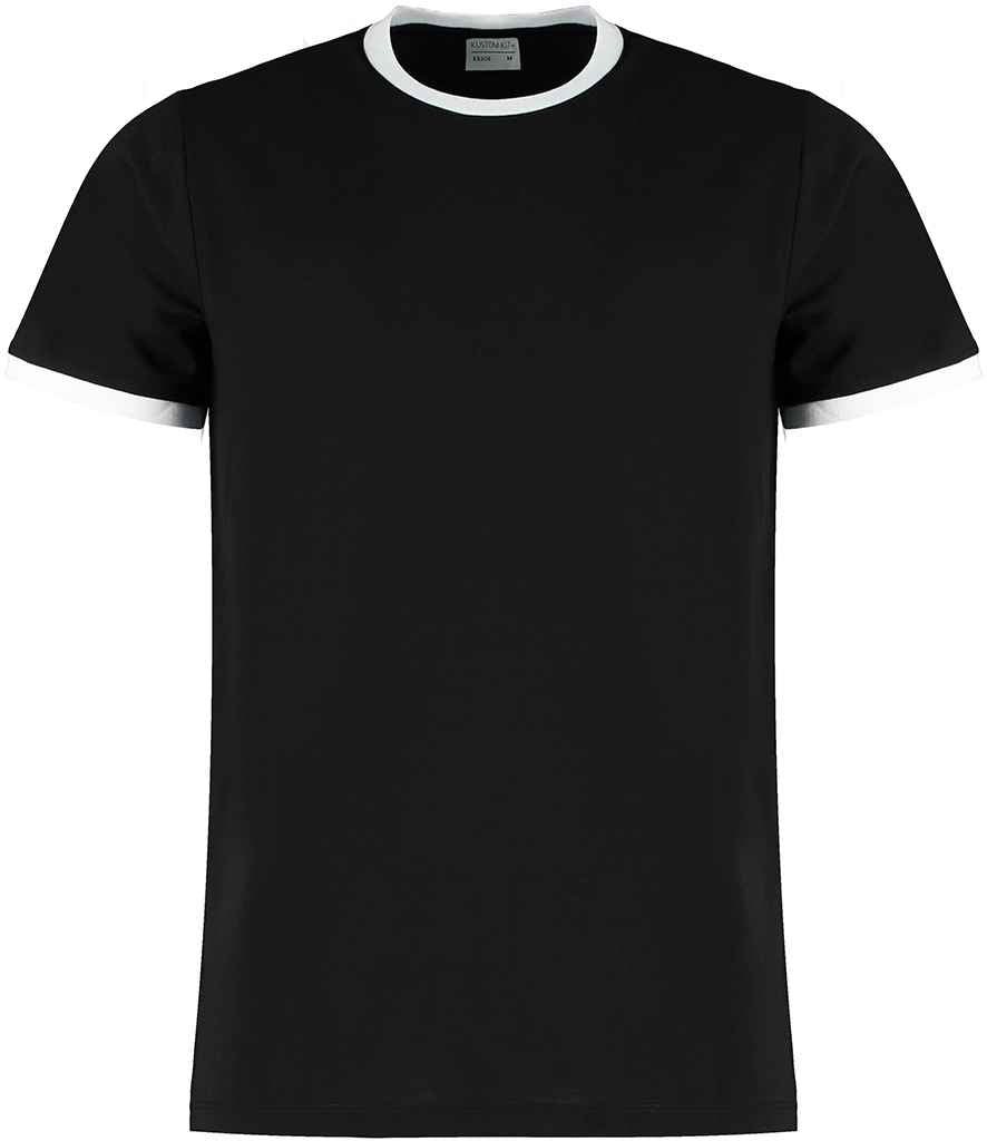 Kustom Kit Fashion Fit Ringer TShirt