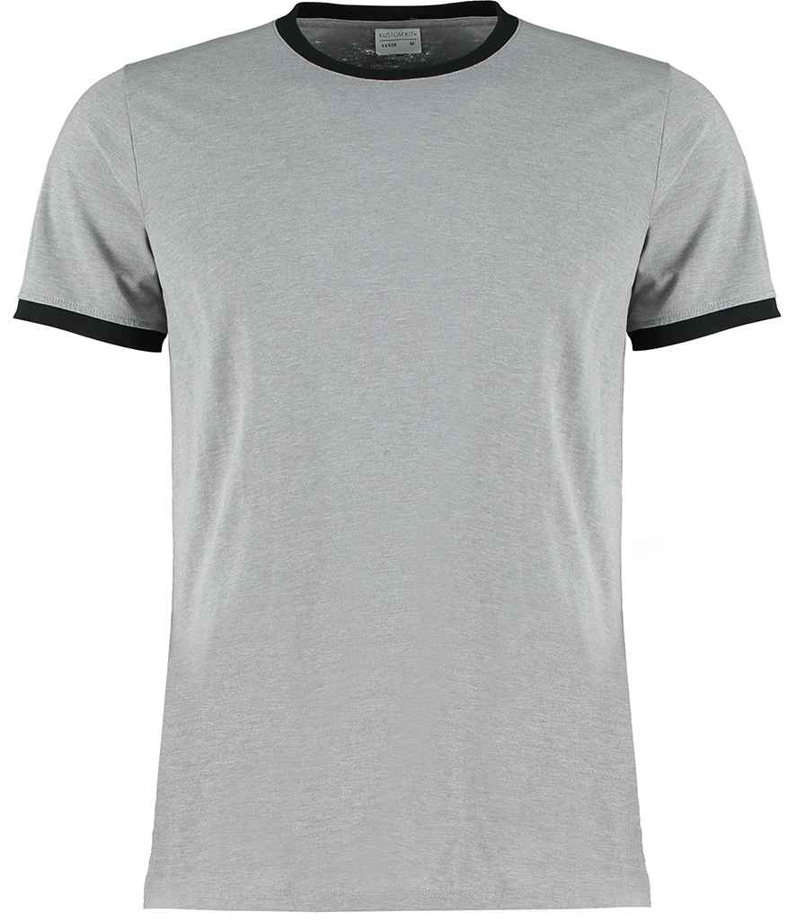 Kustom Kit Fashion Fit Ringer TShirt