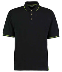 Kustom Kit St Mellion Tipped Cotton Piqu Polo Shirt